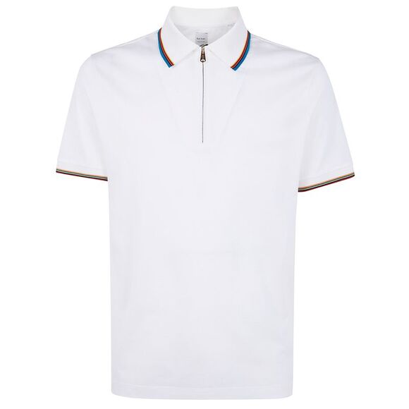 Paul Smith Men Mens Polo Shirt Str Detail